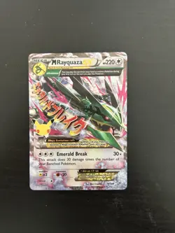 Pokemon TCG M Rayquaza EX Celebrations Classic Collection Card 76/108 Nm/m - Image 1