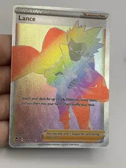 Pokemon TCG Silver Tempest Lance 206/195 Holo Secret Rare Card NM (A1 - Image 3