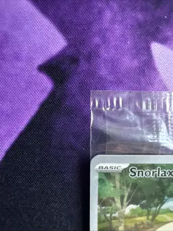 Snorlax SVP EN 051 Black Star Promo Scarlet & Violet Pokemon 151 Card - SEALED - Image 2
