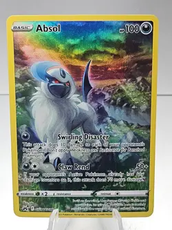 Absol GG16/GG70 Crown Zenith Galarian Gallery Ultra Rare Full Art Pokemon TCG - Image 1