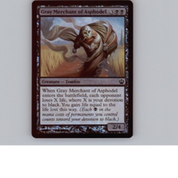 MTG - Gray Merchant Of Asphodel - Foil - Free P+P - Image 1