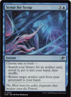 Scour for Scrap U Edge of Eternities 73 LP MTG - Image 1