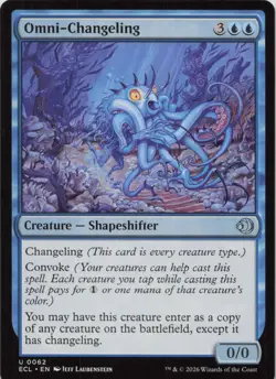 Omni-Changeling U Lorwyn Eclipsed 62 NM MTG - Image 1