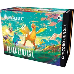 MTG MAGIC FINAL FANTASY 1 BUNDLE CHOCOBO EDITION 9 BOOSTERS + 1 COLLECTOR EN - Image 1