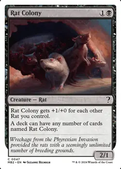 Rat Colony (EX/NM) Tribal +1/+0 Set can change MTG Discount: 5+ Magic Singles - Image 2