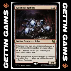 Ravenous Robots - 0106 - R - Foil - TMNT - MTG - NM/M - Image 1
