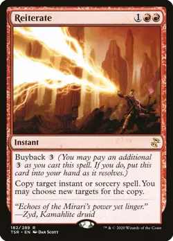 Reiterate (EX/NM) Copy spell MTG Discount: 5+ Magic Singles - Image 1