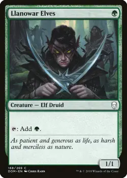 Llanowar Elves (EX/NM) Mana Dork MTG Discount: 5+ Magic Singles - Image 2