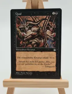 Qual Felsenburg Magic Karte MTG deutsch (Torment) - Image 1
