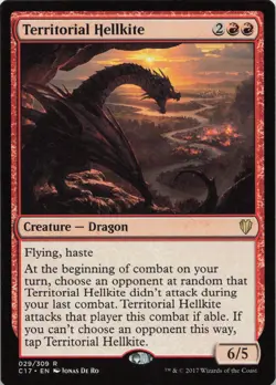Territorial Hellkite R Commander 2017 29 - LP MTG - Image 1