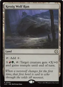 Kessig Wolf Run R Commander: The Lost Caverns of Ixalan 340 NM MTG - Image 1