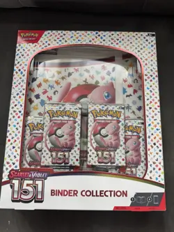 Pokemon TCG Scarlet & Violet Pokemon 151 Binder SEALED - Image 1