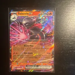 Pokemon TCG Salazzle EX 016/088 Double Rare Perfect Order English - Image 1
