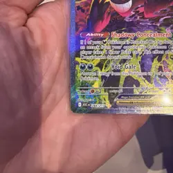 2026 Mega Gengar EX 284/217 SIR Secret Full Art Pokemon Ascended Heroes Mint - Image 5