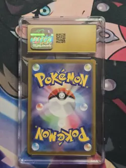 2025 POKEMON JPN SV-10 124/098 TEAM ROCKET'S MOLTRES EX CGC 10 PRISTINE SAR - Image 4