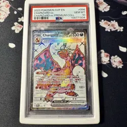 2023 Pokemon Charizard ex Premium Collection GEM MT 10 Card - Image 1