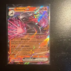 Pokemon TCG Salazzle EX 016/088 Double Rare Perfect Order English - Image 1