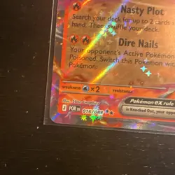 Pokemon TCG Salazzle EX 016/088 Double Rare Perfect Order English - Image 5