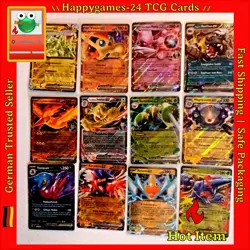 12x Pokemon Karten EX Sammlung gemischt div. Set TCG non Holo /V13 - Image 1
