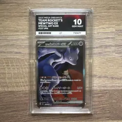 Pokemon Cards Team Rockets Mewtwo ex 237/193 Mega Dream EX m2a - ACE 10 - Image 1