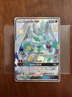 Pokemon Zygarde GX Shiny Holo Rare Full Art SV65/SV94 Hidden Fates 200 HP #2 - Image 1