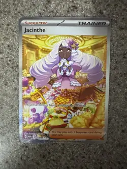 Jacinthe 122/088 Perfect Order Special Illustration Rare Holo Pokemon TCG MINT - Image 1