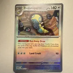 Pokemon SV: Prismatic Evolu Dudunsparce (Master Ball Pattern) (R) #080/131 NM - Image 1