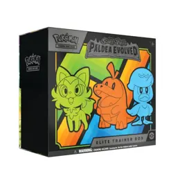 Pokemon TCG Paldea Evolved Elite Trainer Box (ETB) SV02 - Factory Sealed - Image 1