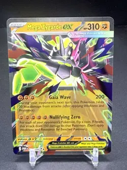 Mega Zygarde ex 047/088 Double Rare ME03: Perfect Order NM Pokemon - Image 1