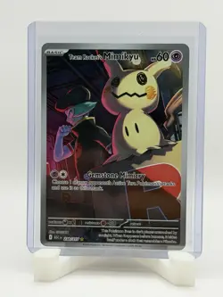 Team Rocket's Mimikyu 238/217 (Illustration Rare) Ascended Heroes NM Pokemon TCG - Image 1