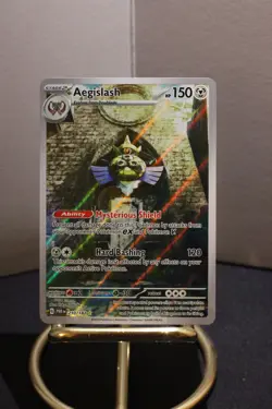 Aegislash - 210/182 - Illustration Rare - Pokemon TCG - SV04: Paradox Rift NM - Image 1