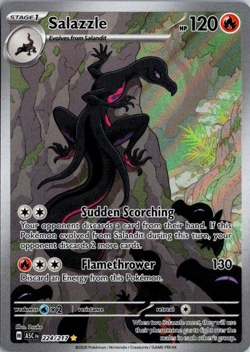 Salazzle 224/217 IR Ascended Heroes Evolution English Pokemon TCG - Image 1