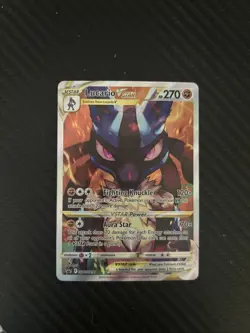 Pokemon TCG Lucario VSTAR Promo Crown Zenith - Image 1