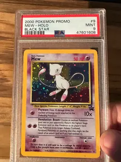 Pokemon Black Star Mew League Promo PSA 9 PSA # 47601608 - Image 2