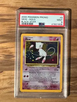 Pokemon Black Star Mew League Promo PSA 9 PSA # 47601608 - Image 4
