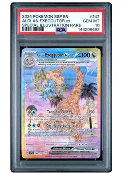 Pokemon Alolane Ex 242/191 Special Illustration Rare Psa10 - Image 1