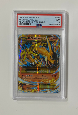 Pokemon M Charizard EX XY Flashfire Ultra Rare #107 PSA 7 - Image 1