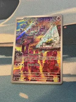 Pokemon Drowzee 210/198 SV01 Scarlet Violet Illustration Rare Full Art Holo - Image 1