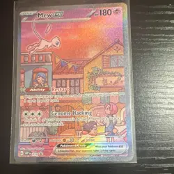 The Pokemon Company Mew ex SVP Black Star Promos 053 Full Art Holo EX 180 HP - Image 1