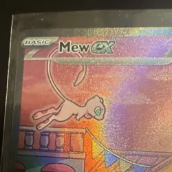 The Pokemon Company Mew ex SVP Black Star Promos 053 Full Art Holo EX 180 HP - Image 3