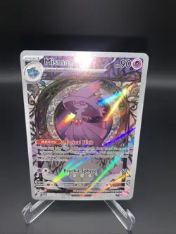 Pokemon TCG Mismagius 212/193 Paldea Evolved Illustration Rare NM - Image 1