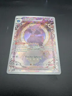 Pokemon TCG Mismagius 212/193 Paldea Evolved Illustration Rare NM - Image 3
