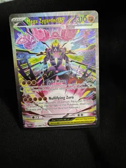 2026 Pokemon TCG Mega Zygarde Ex 120/088 Perfect Order SIR - Image 1