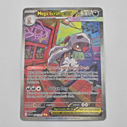 Mega Scrafty EX - Special Illustration Rare 285/217 Ascended Heroes Pokemon TCG - Image 1