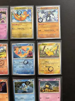 SWIRLS Pokemon 151 Cosmos Reverse Holo EX promo set Sams Club Costco PC etc NM A - Image 3