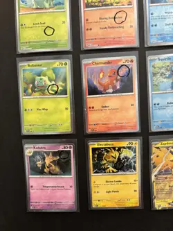 SWIRLS Pokemon 151 Cosmos Reverse Holo EX promo set Sams Club Costco PC etc NM A - Image 4