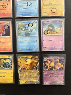 SWIRLS Pokemon 151 Cosmos Reverse Holo EX promo set Sams Club Costco PC etc NM A - Image 5