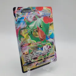 Pokemon Rayquaza VMAX Rapid Strike Full Art Holo Rare Evolving Skies 101/159 - Image 5