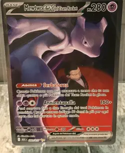 New Team Rocket’s Mewtwo Ex 281/217 Ascesa Eroica Pokemon Near Mint - Image 1