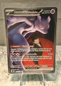 New Team Rocket’s Mewtwo Ex 281/217 Ascesa Eroica Pokemon Near Mint - Image 2